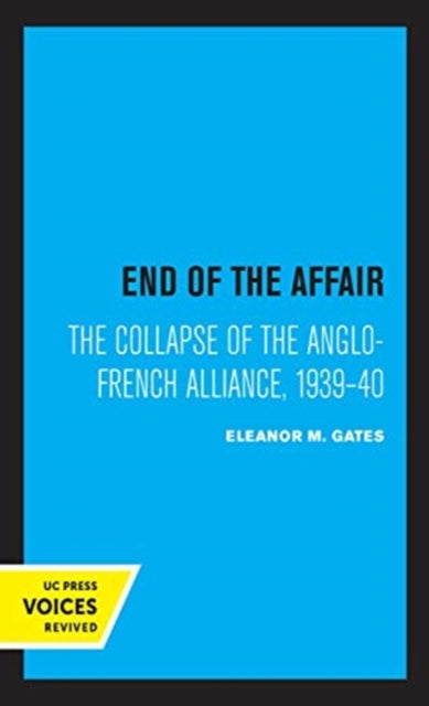 Book cover of: End of the Affair. By: Eleanor M. Gates
