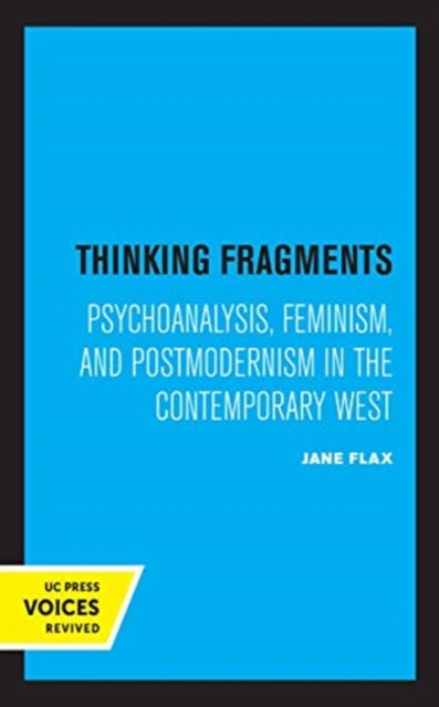 Book cover of: Thinking Fragments. By: Jane Flax