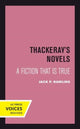 Book cover of: Thackeray's Novels. By: Jack P. Rawlins
