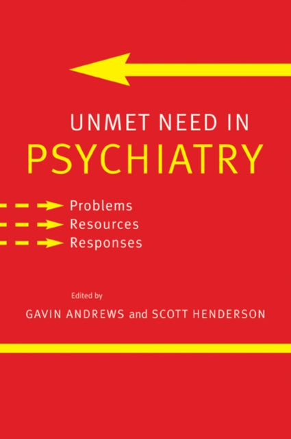 Book cover of: Unmet Need in Psychiatry
