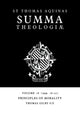 Book cover of: Summa Theologiae: Volume 18, Principles of Morality. By: Thomas Aquinas