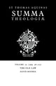 Book cover of: Summa Theologiae: Volume 29, The Old Law. By: Thomas Aquinas
