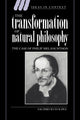 Book cover of: Transformation of Natural Philosophy. By: Sachiko Kusukawa