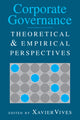 Book cover of: Corporate Governance. By: Xavier Vives