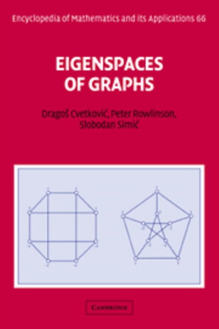 Book cover of: Eigenspaces of Graphs. By: Dragoš M. Cvetković