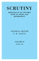 Book cover of: Scrutiny: A Quarterly Review vol. 2 1933-34. By: F. R. Leavis