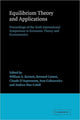 Book cover of: Equilibrium Theory and Applications. By: William A. Barnett
