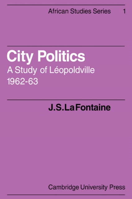 Book cover of: City Politics. By: J. S. La Fontaine