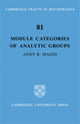 Book cover of: Module Categories of Analytic Groups. By: Andy R. Magid
