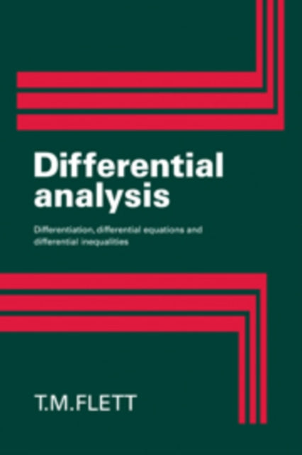 Book cover of: Differential Analysis. By: T. M. Flett