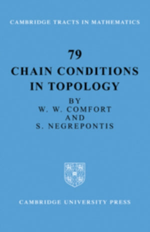 Chain Conditions in Topology