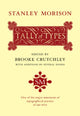 Book cover of: Tally of Types. By: Stanley Morison