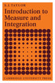 Book cover of: Introduction to Measure and Integration
