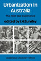 Book cover of: Urbanization in Australia. By: I. H. Burnley