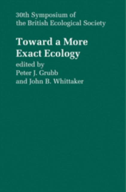 Toward a More Exact Ecology