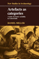Book cover of: Artefacts as Categories. By: Daniel Miller