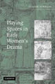 Book cover of: Playing Spaces in Early Women's Drama. By: Alison Findlay