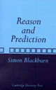 Book cover of: Reason and Prediction. By: Simon Blackburn