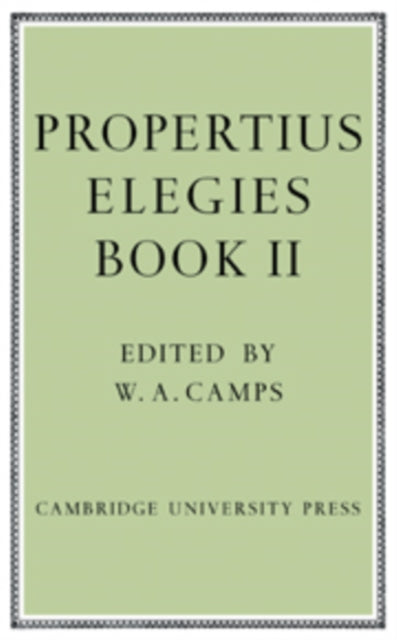 Propertius: Elegies