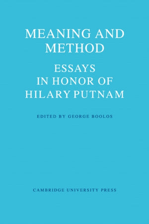 Meaning and Method