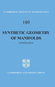 Book cover of: Synthetic Geometry of Manifolds. By: Anders Kock