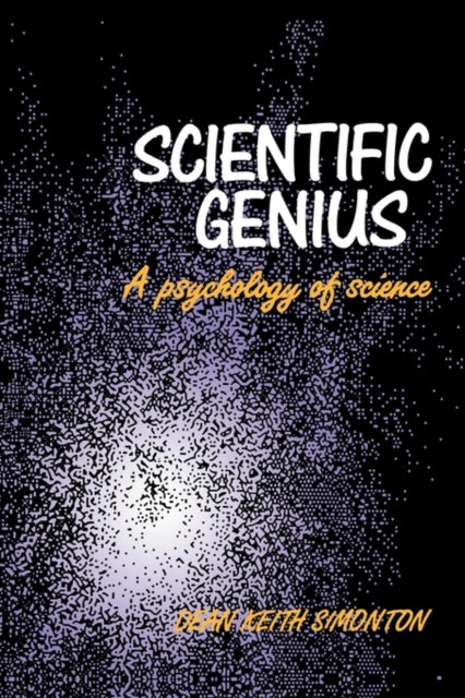 Book cover of: Scientific Genius. By: Dean Keith Simonton