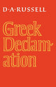 Book cover of: Greek Declamation. By: D. A. Russell