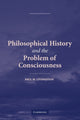 Book cover of: Philosophical History and the Problem of Consciousness. By: Paul M. Livingston