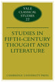 Book cover of: Studies in Fifth Century Thought and Literature. By: Adam Parry