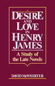 Book cover of: Desire and Love in Henry James. By: David McWhirter