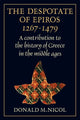 Book cover of: Despotate of Epiros 1267–1479. By: Donald Nicol