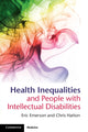 Book cover of: Health Inequalities and People with Intellectual Disabilities