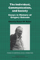 Book cover of: Individual, Communication, and Society. By: Gregory Bateson