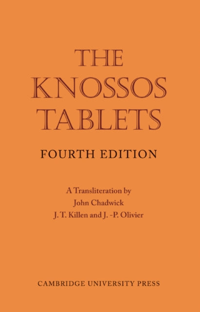 The Knossos Tablets