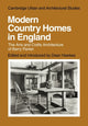 Book cover of: Modern Country Homes in England. By: Dean Hawkes