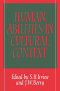 Human Abilities in Cultural Context