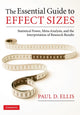 Book cover of: Essential Guide to Effect Sizes. By: Paul D. Ellis