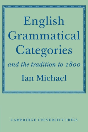 English Grammatical Categories