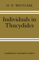 Book cover of: Individuals in Thucydides. By: H. D. Westlake