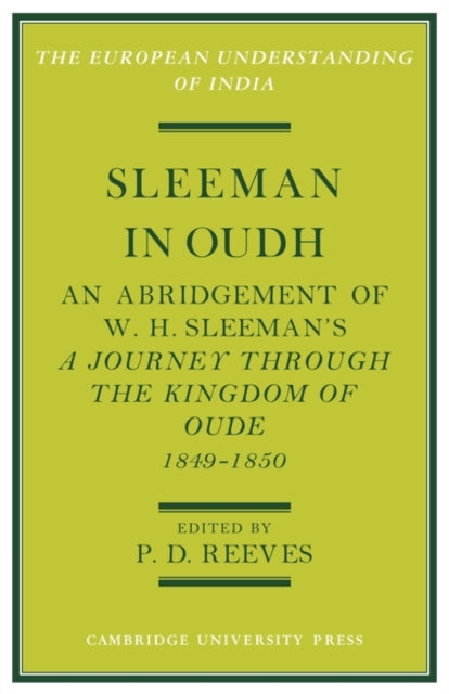 Sleeman in Oudh