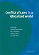 Book cover of: Conflict of Laws in a Globalized World. By: Eckart Gottschalk