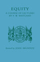 Book cover of: Equity. By: F. W. Maitland