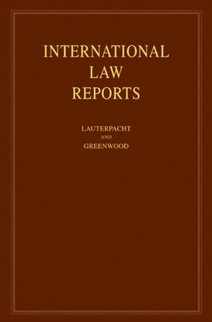 International Law Reports