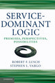 Book cover of: Service-Dominant Logic. By: Robert F. Lusch