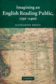 Book cover of: Imagining an English Reading Public, 1150–1400. By: Katharine Breen