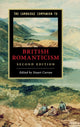 Book cover of: Cambridge Companion to British Romanticism. By: Stuart Curran