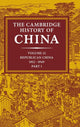 Book cover of: Cambridge History of China: Volume 12, Republican China, 1912–1949, Part 1
