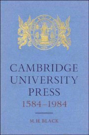 Cambridge University Press 1584–1984