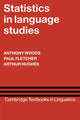 Book cover of: Statistics in Language Studies