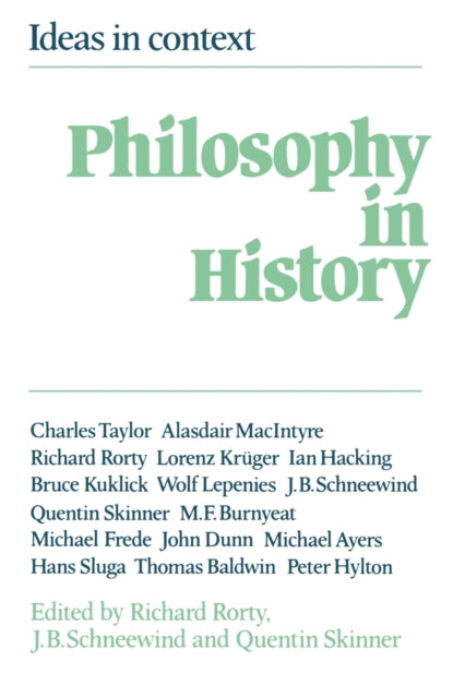 Philosophy in History